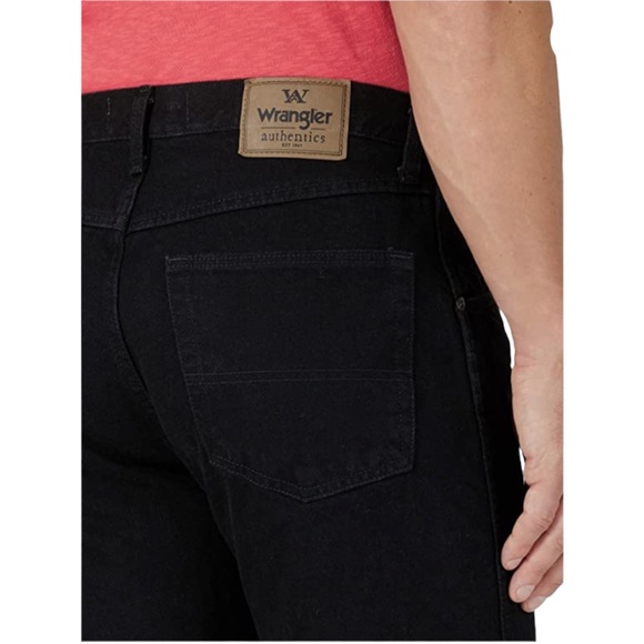 Wrangler Authentics Men's Classic 5-Pocket Regular Fit Cotton Jean Size 40x32 - Picture 3 of 3